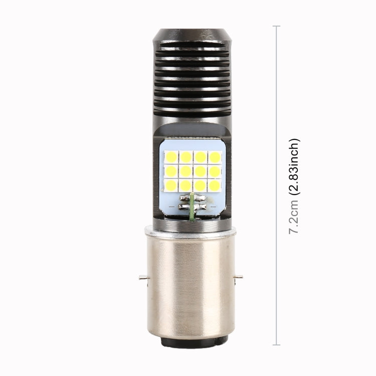 Faro LED per moto BA20D 12V 7,4W 24 LED SMD-3030