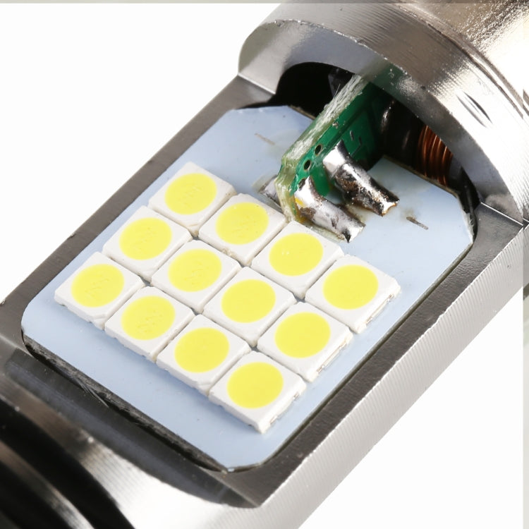 Faro LED per moto H4 12V 7,4W 24 LED luce bianca/gialla