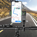 Porta cellulare moto con bussola e rotazione 1080°