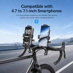 Supporto per telefono girevole Yesido C336 per bicicletta e moto.