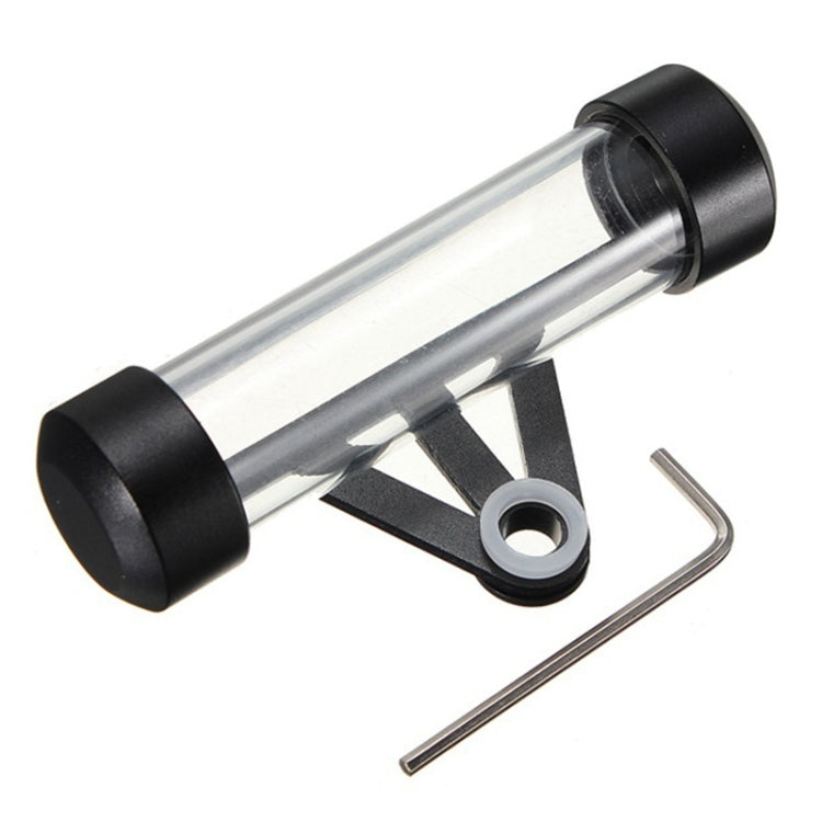 Tubo posizionamento targa moto in plexiglass impermeabile