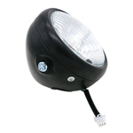 Faro LED 5,75 pollici con guscio nero per moto CG125 GN125