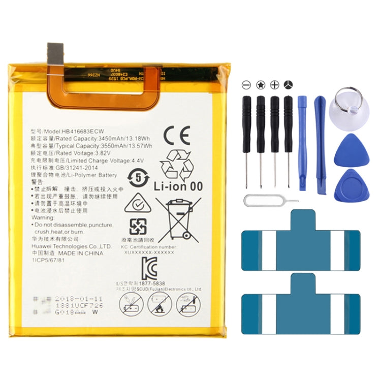 Batteria ai polimeri di litio 3450mAh per Huawei Nexus 6