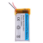 Batteria ai polimeri di litio 3,7V per iPod nano 6