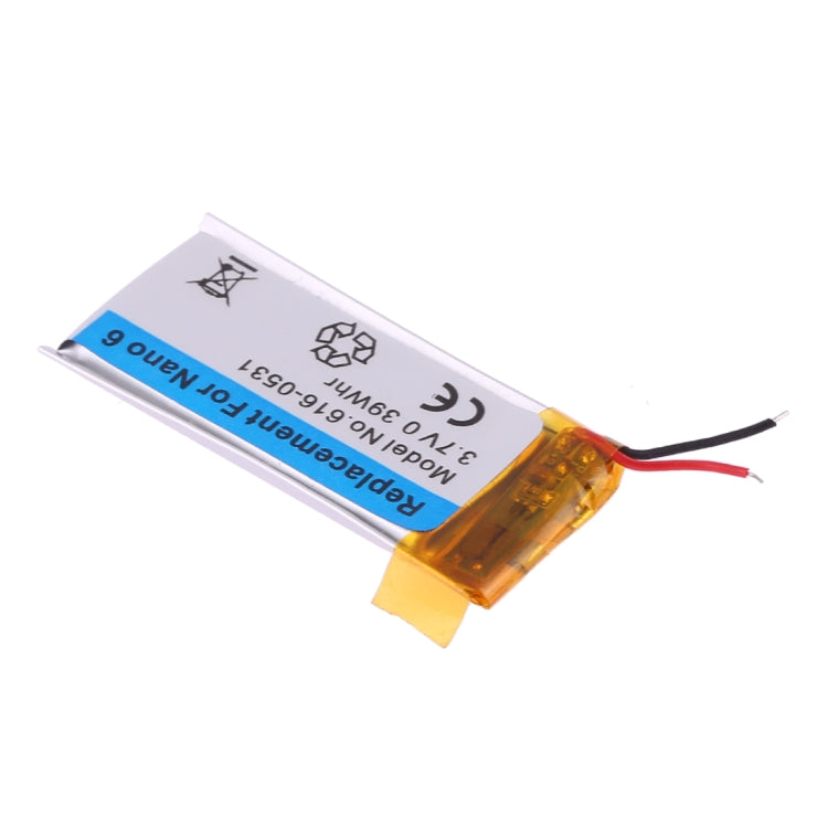 Batteria ai polimeri di litio 3,7V per iPod nano 6