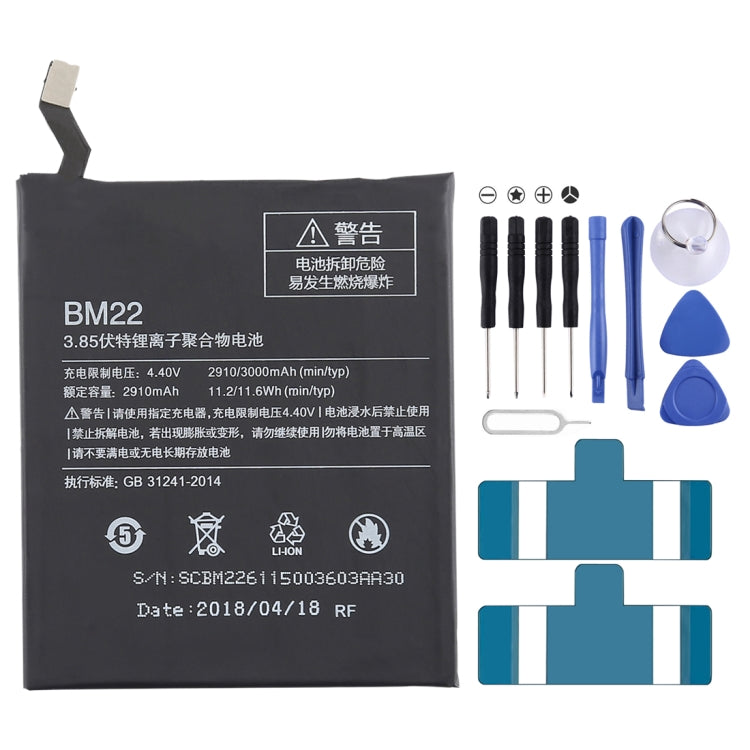 Batteria ai polimeri di litio 2910 mAh per Xiaomi Mi 5