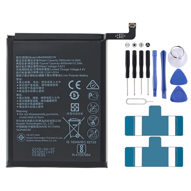 Batteria sostitutiva 4000mAh per Huawei Y9 2019 e altri