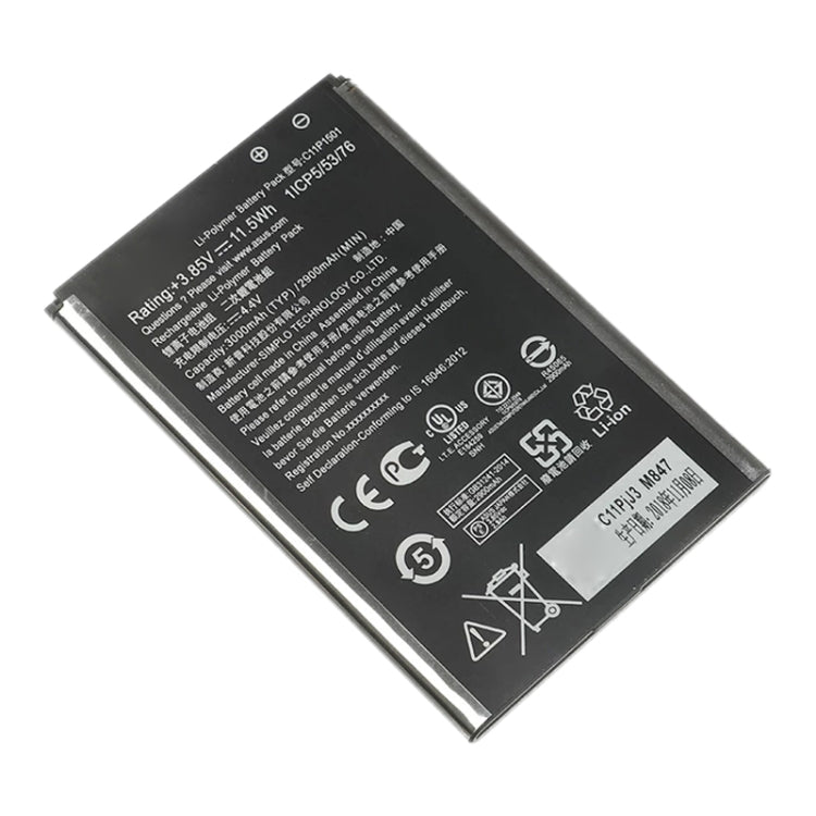 Batteria ai polimeri di litio 2900mAh per Asus ZenFone 2 Laser