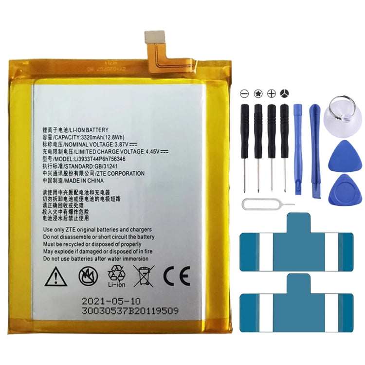 Batteria ai polimeri di litio 3320mAh per ZTE Axon 7