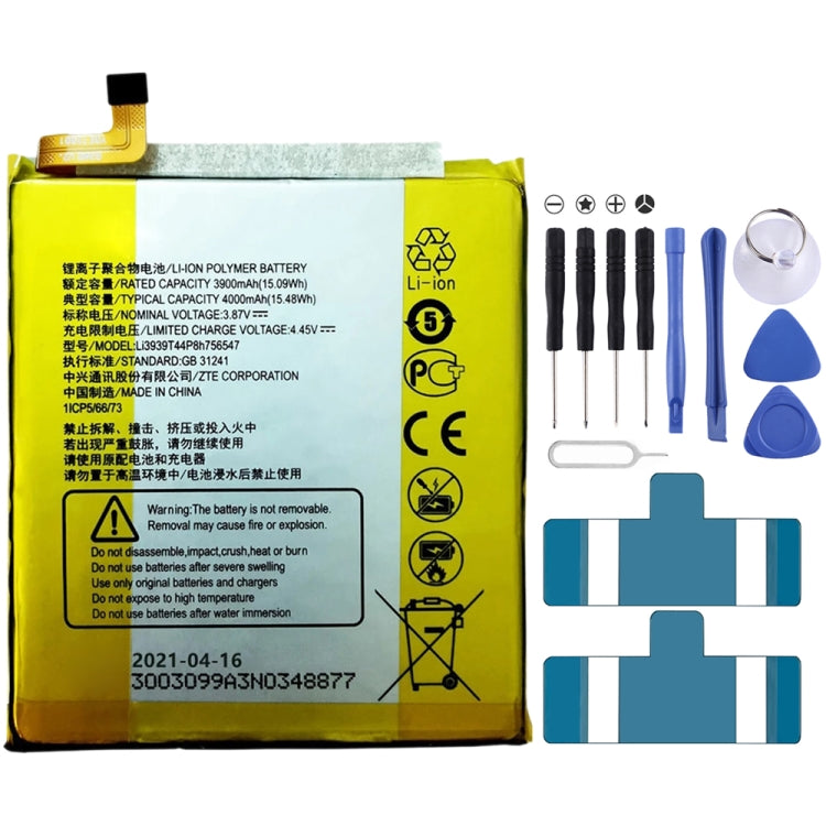 Batteria ai polimeri di litio 3900 mAh per ZTE Axon 10 Pro 5G