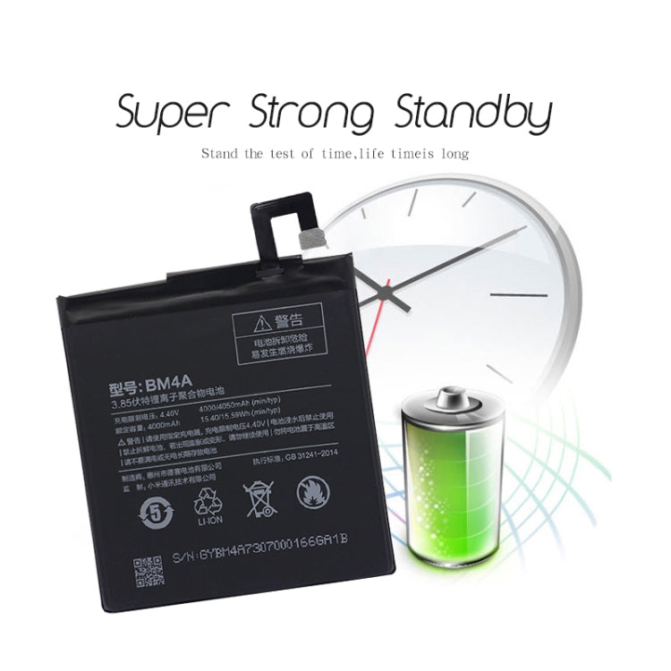 Batteria ai polimeri di litio BM4A 4000mAh per Xiaomi Redmi Pro