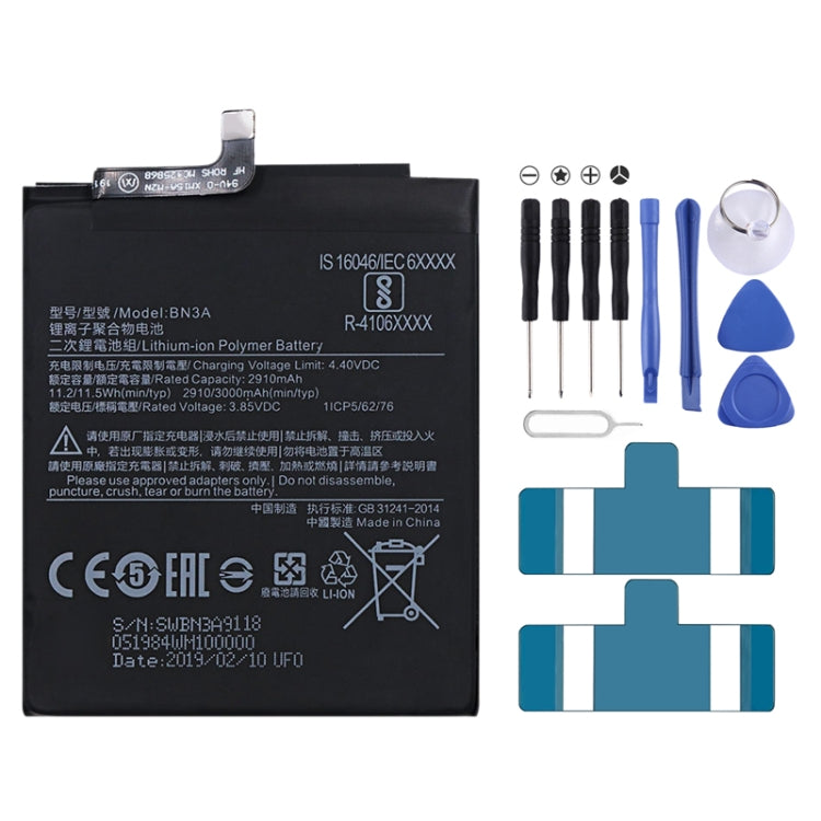 Batteria ai polimeri di litio BN3A 2910mAh per Xiaomi Mi Play e R