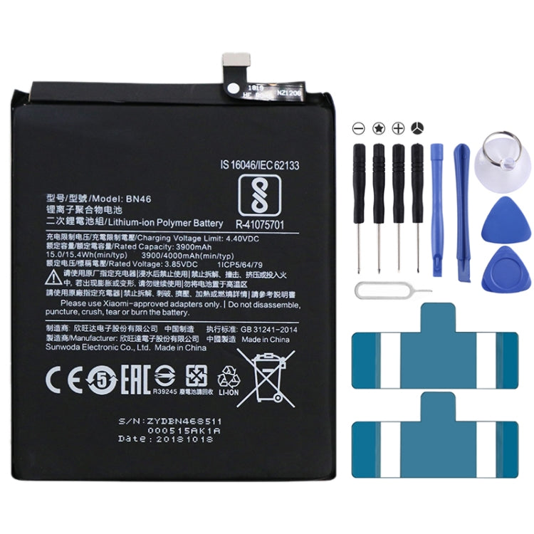 Batteria ai polimeri di litio BN46 3900mAh per Xiaomi Redmi 7 e N