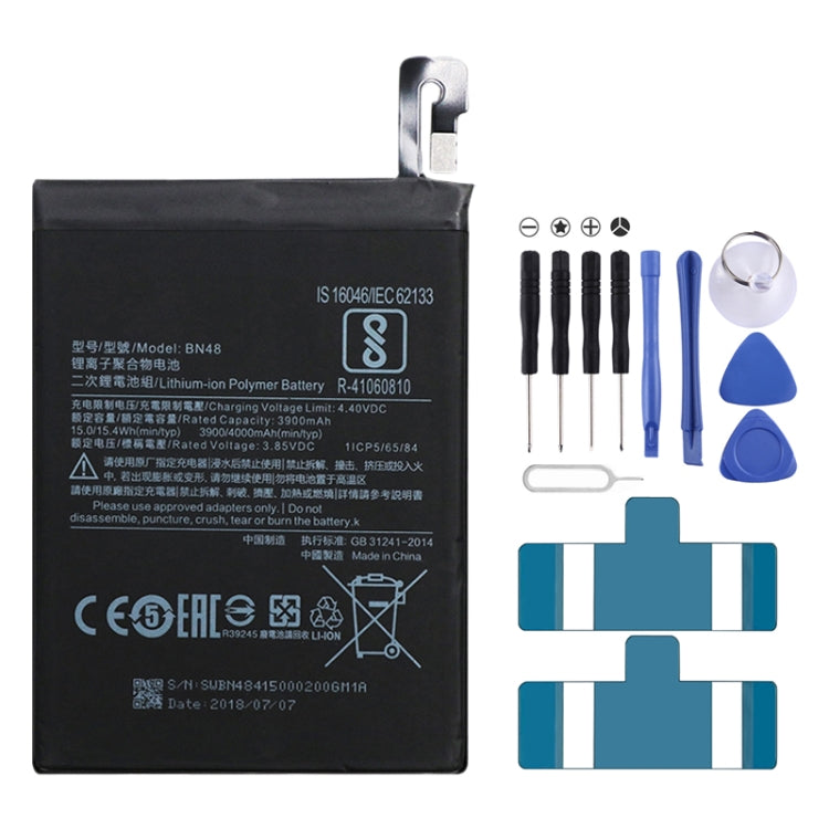 Batteria ai polimeri di litio BN48 3900mAh per Xiaomi Redmi Note