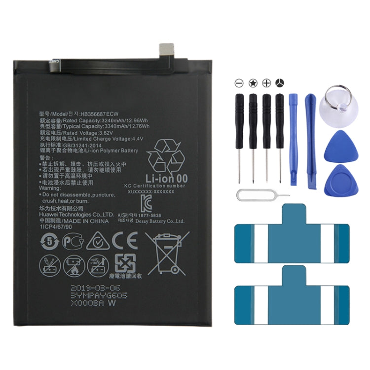 Batteria ai polimeri di litio per smartphone Huawei compatibili