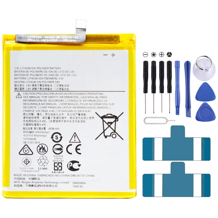 Batteria sostitutiva 3000mAh per Motorola Moto E6 Play