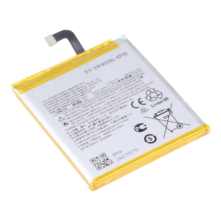 Batteria sostitutiva 4000mAh per Motorola One Zoom e One Pro