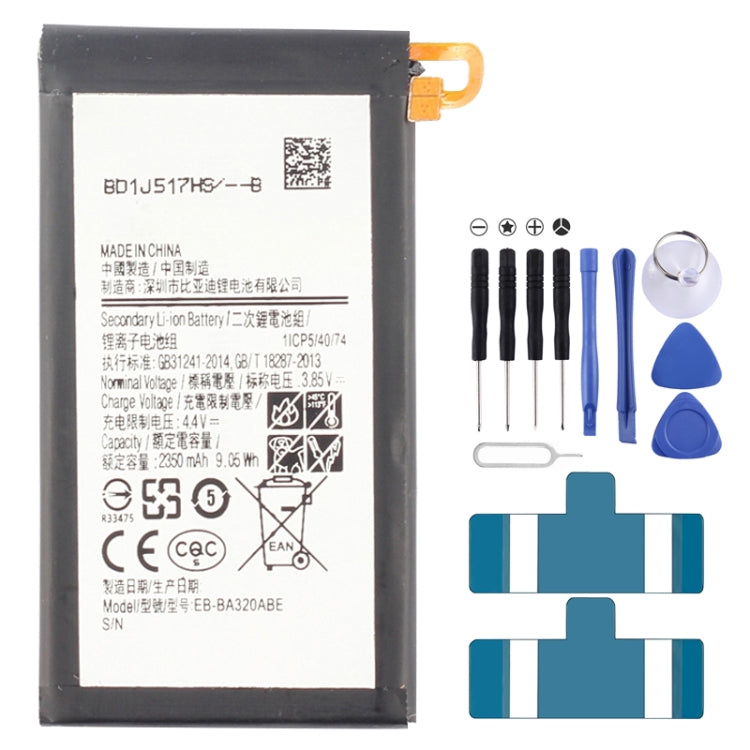 Batteria ai polimeri di litio 2350mAh per Samsung Galaxy A3 2017