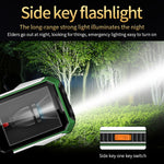 Telefono 4G impermeabile con batteria 6800mAh e torcia LED