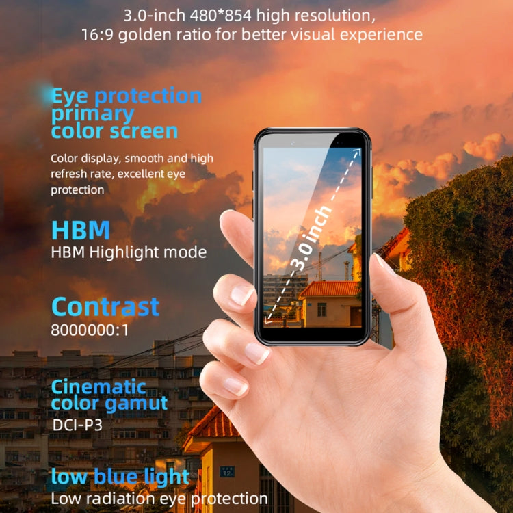 Smartphone Android 8.1 MTK6580 3" 3G Dual SIM
