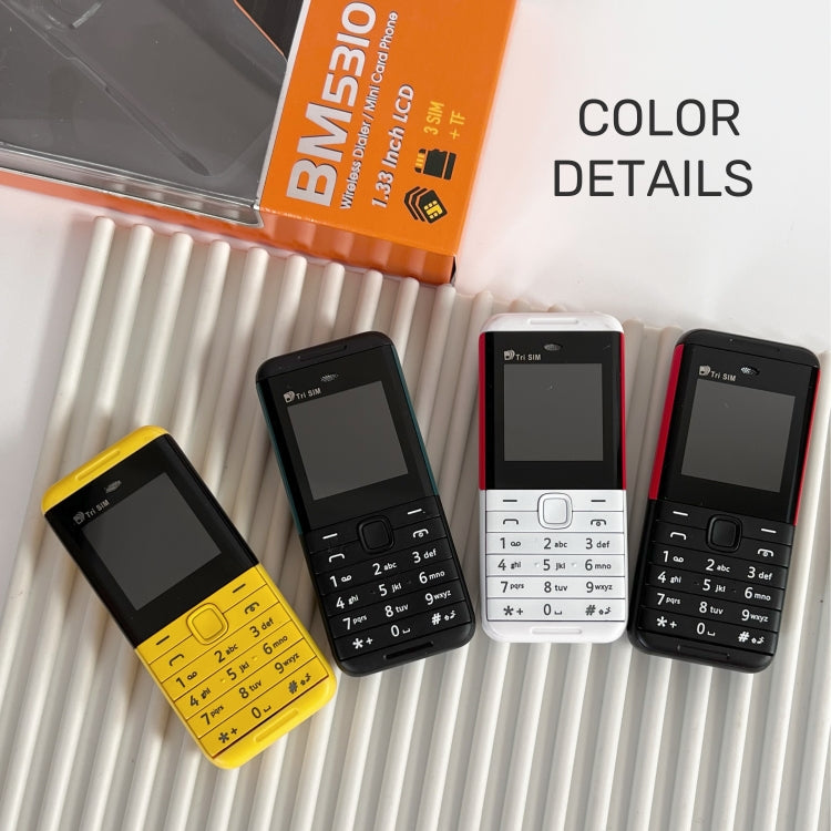 Telefono GSM 1,33" MTK6261D con Bluetooth e tripla SIM