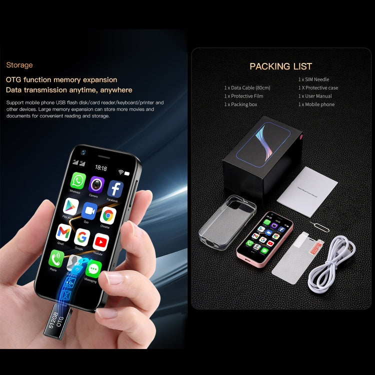 Smartphone Android 10.0 MTK6750 Octa Core 4GB 32GB 3"