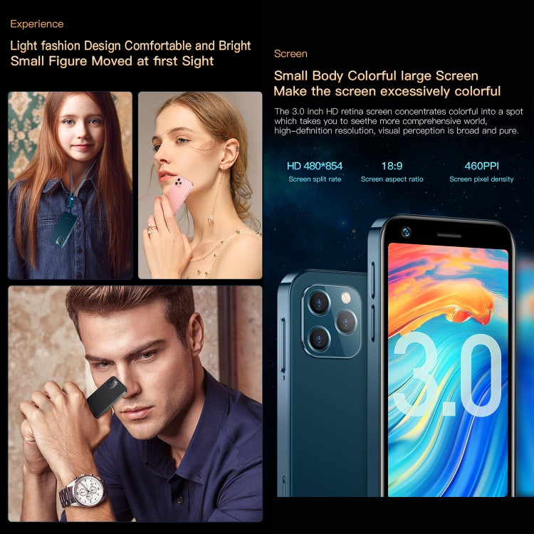 Smartphone Android 10.0 MTK6750 Octa Core 4GB 32GB 3"