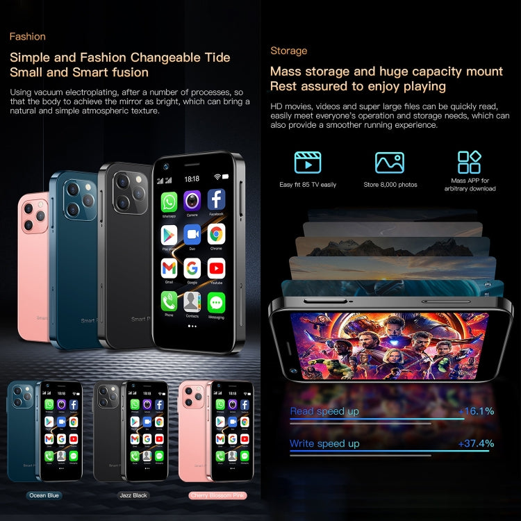 Smartphone Android 10.0 MTK6750 Octa Core 4GB 32GB 3"