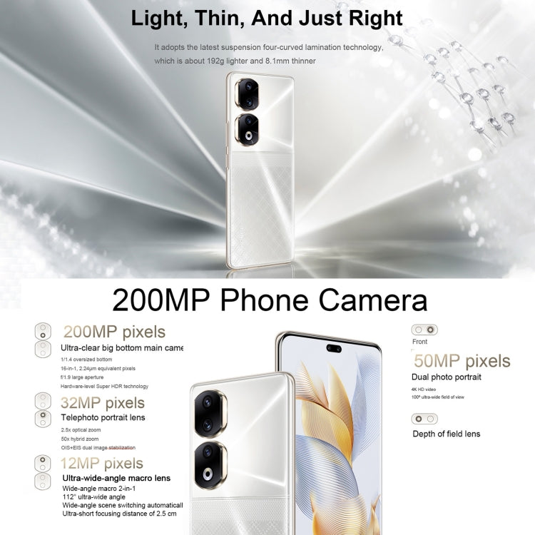Smartphone 6,78" OLED Android 13 Snapdragon 8+ Gen1 5G
