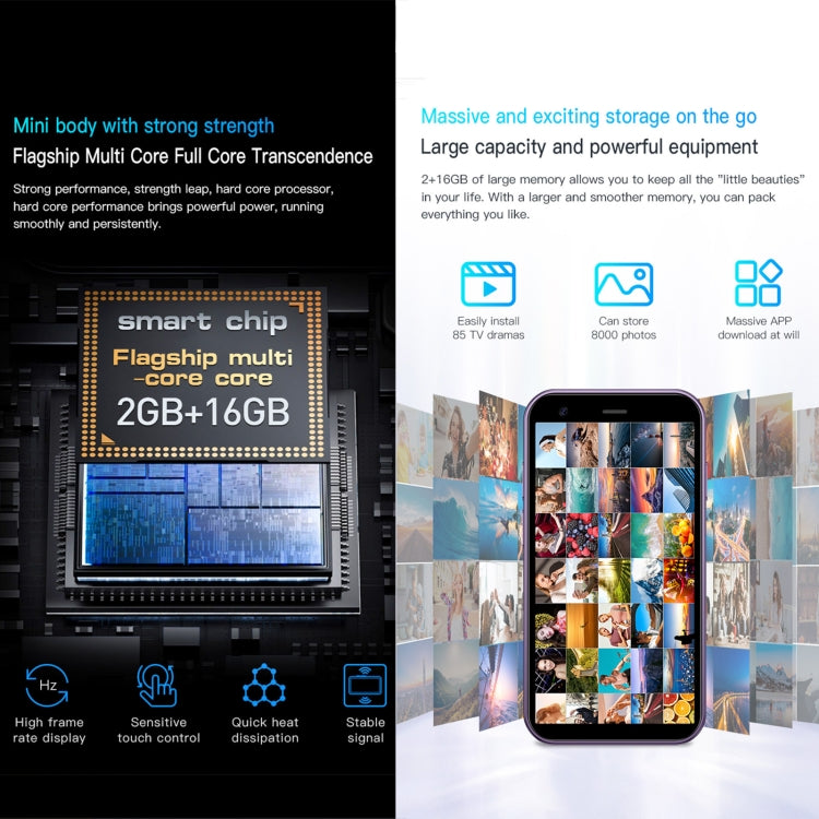 Smartphone Android 8.1 MTK6580 3" Dual SIM 3G SOYES XS15