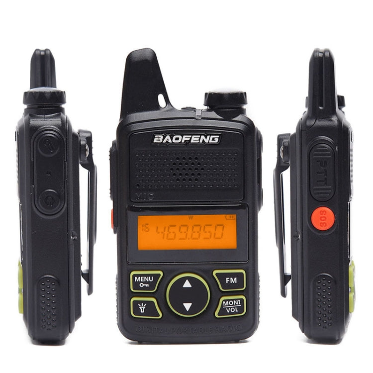 Walkie-talkie portatile radio BaoFeng BF-T1 con spina EU