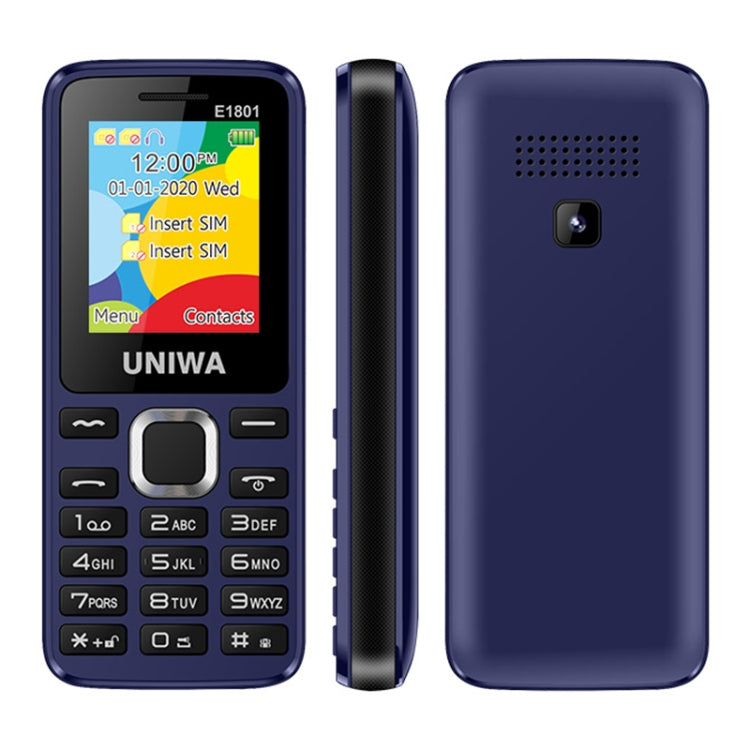 Telefono cellulare 2G con doppia SIM e batteria 800 mAh