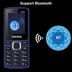 Telefono cellulare 2G con doppia SIM e batteria 800 mAh
