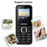 Telefono cellulare 2G con doppia SIM e batteria 800 mAh