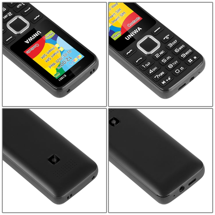 Telefono cellulare 2G con doppia SIM e batteria 800 mAh