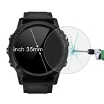 Pellicola vetro temperato curvo per smartwatch 35 mm 9H