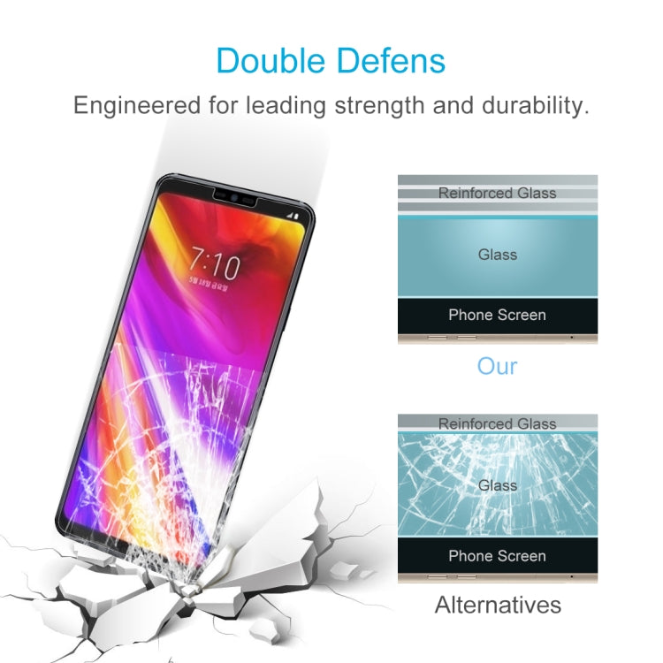Pellicola vetro temperato 9H per LG G7 ThinQ