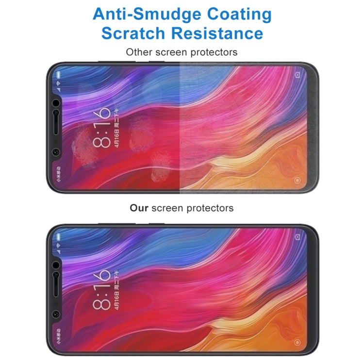 Pellicola in vetro temperato per Xiaomi Mi 8 0,26 mm 9H 50 pezzi