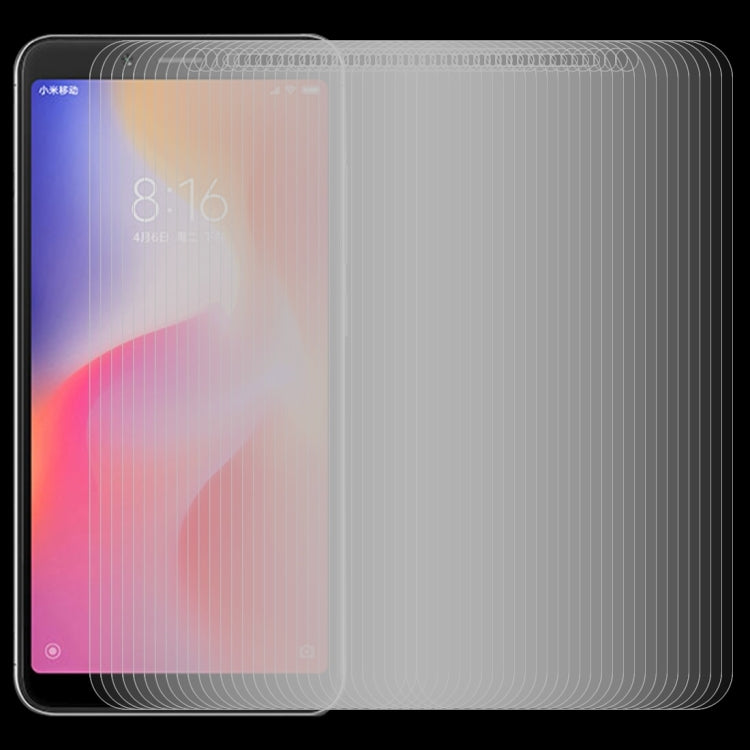 Pellicola in vetro temperato per Xiaomi Redmi 6 0,26 mm 9H 100 pe