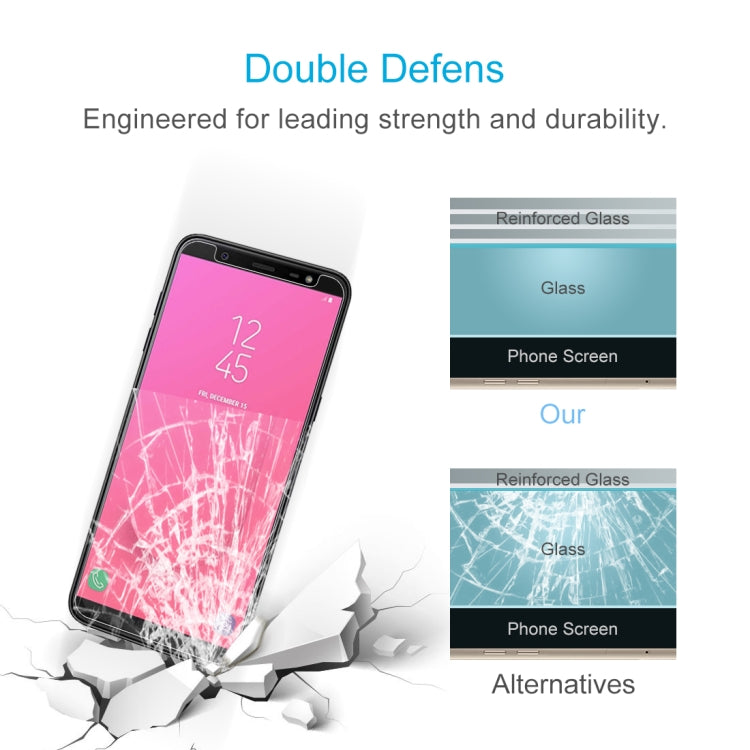 Pellicola in vetro temperato 9H per Samsung Galaxy J8 (2018)