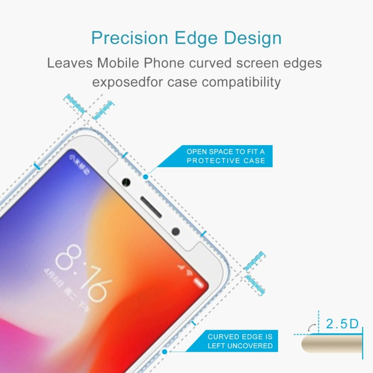 Pellicola in vetro temperato 9H per Xiaomi Redmi 6A