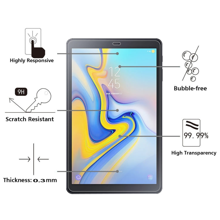 Pellicola vetro temperato 9H per Galaxy Tab A 10.5
