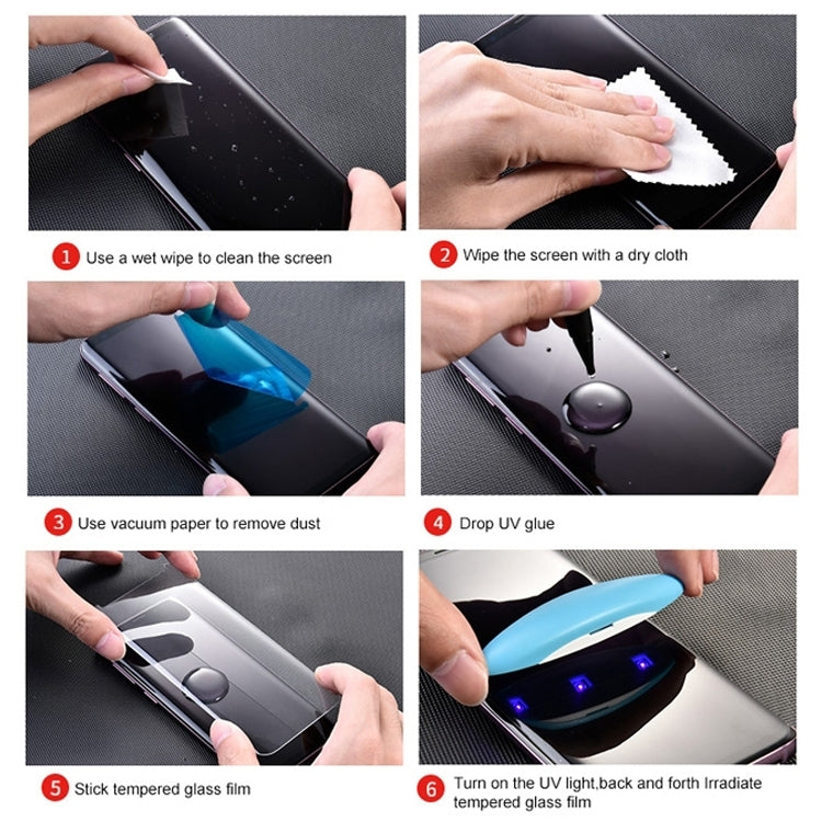 Pellicola vetro temperato UV per Samsung Galaxy S10 Plus