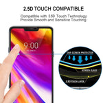 Pellicola in vetro temperato 9H per LG G7 ThinQ