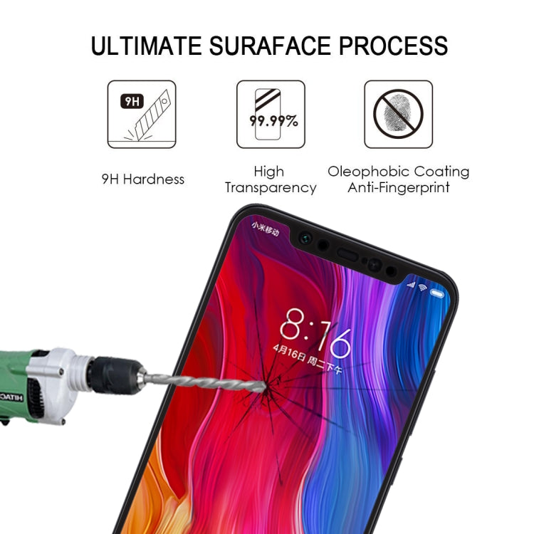 Pellicola in vetro temperato 0,26 mm per Xiaomi Mi 8