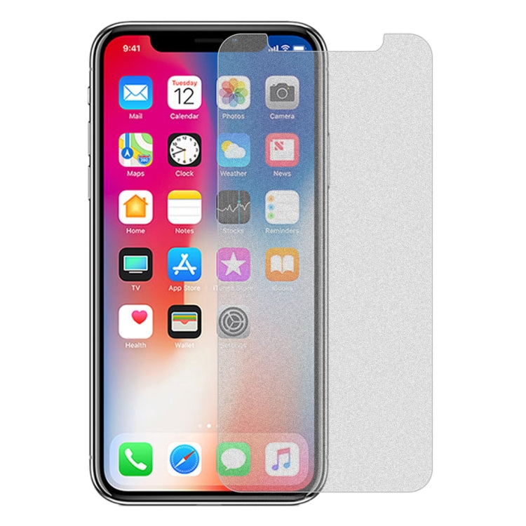 Pellicola vetro temperato satinato per iPhone X, XS, 11 Pro