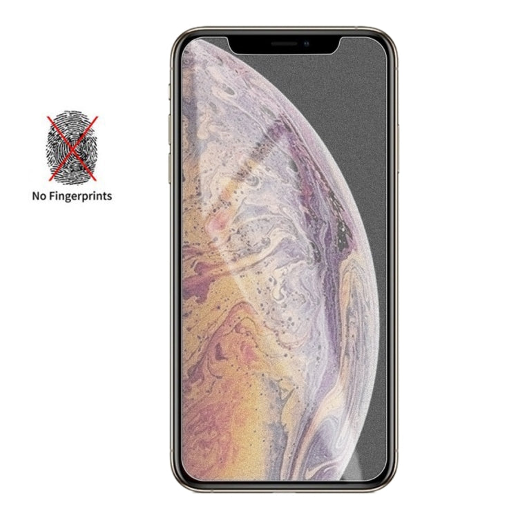 Pellicola vetro temperato satinato per iPhone XS Max e 11 Pro Max