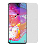 Pellicola vetro temperato opaco per Galaxy A70 10 pezzi