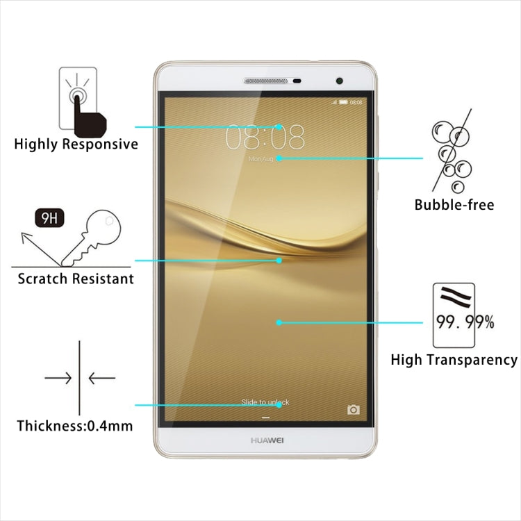 Pellicola vetro temperato per Huawei MediaPad T2 7.0 Pro