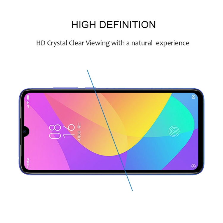 Pellicola in vetro temperato per Xiaomi Mi CC9 25 pezzi